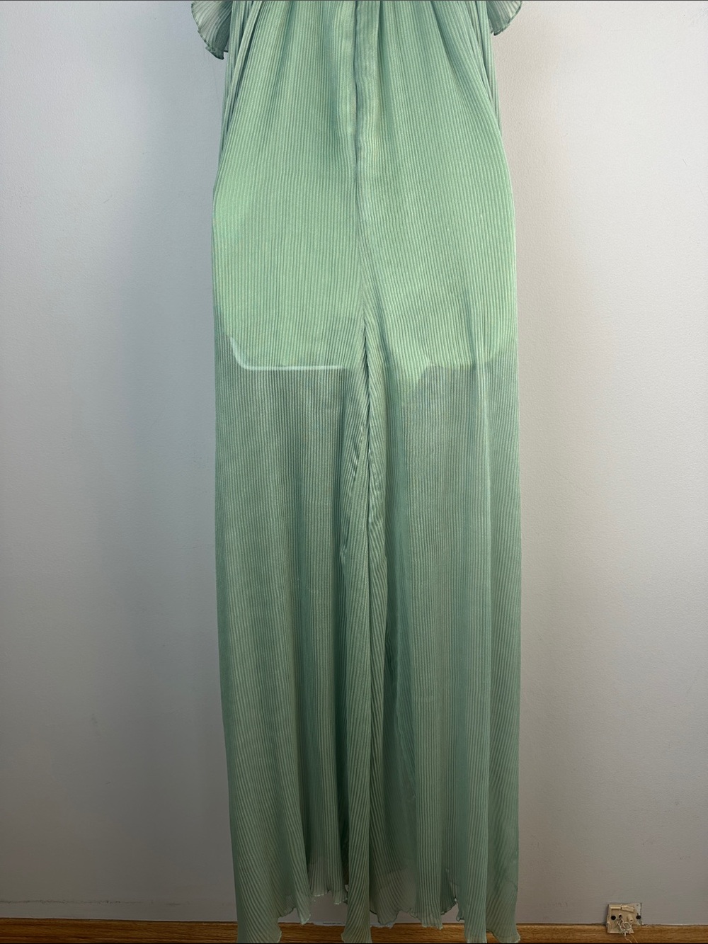 Alice McCall Ruffle Jumpsuit Green Size 4 Lightweight Romper Feminine Playsuit - Picture 10 of 16